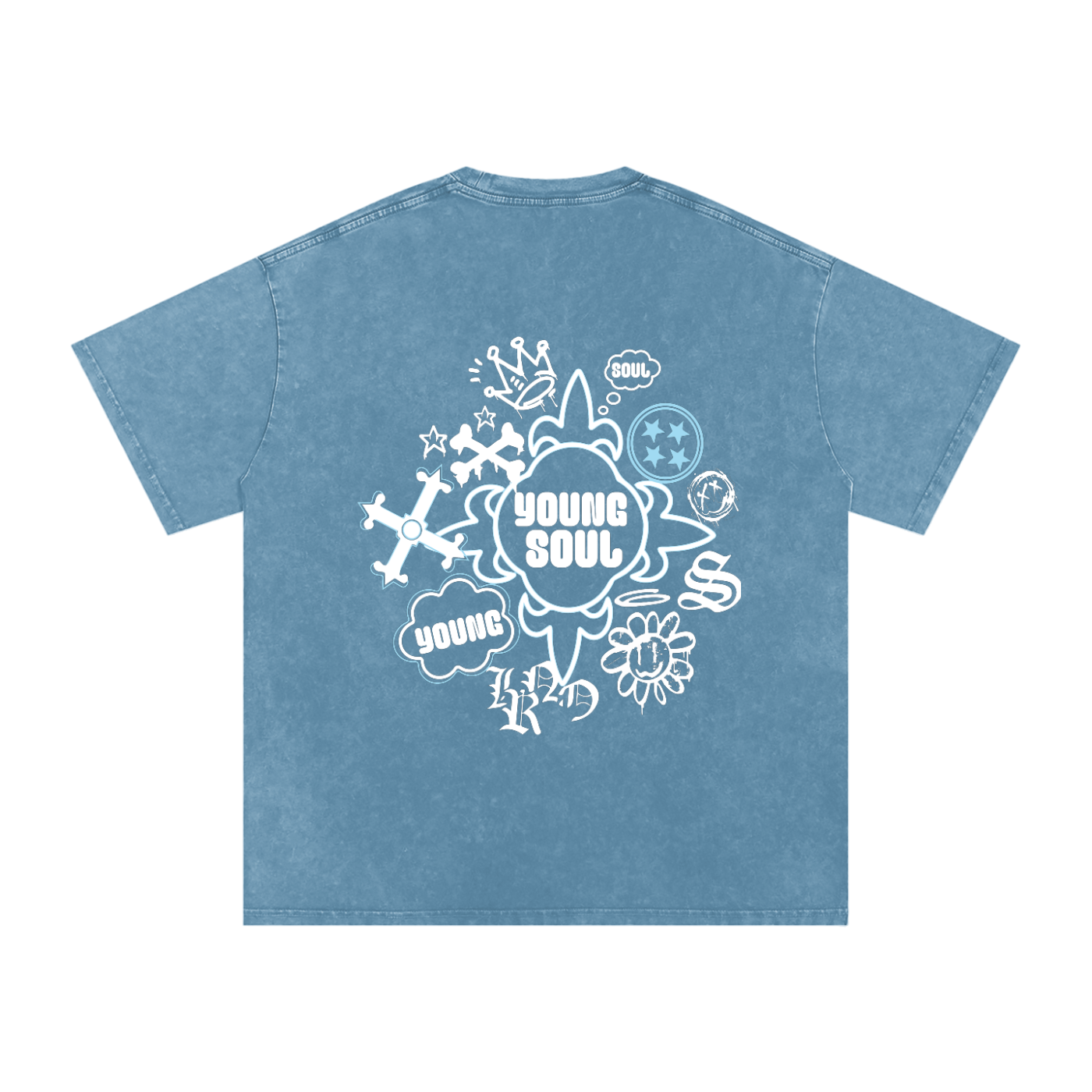 Young Soul Graphic Streetwear Tee | Vintage